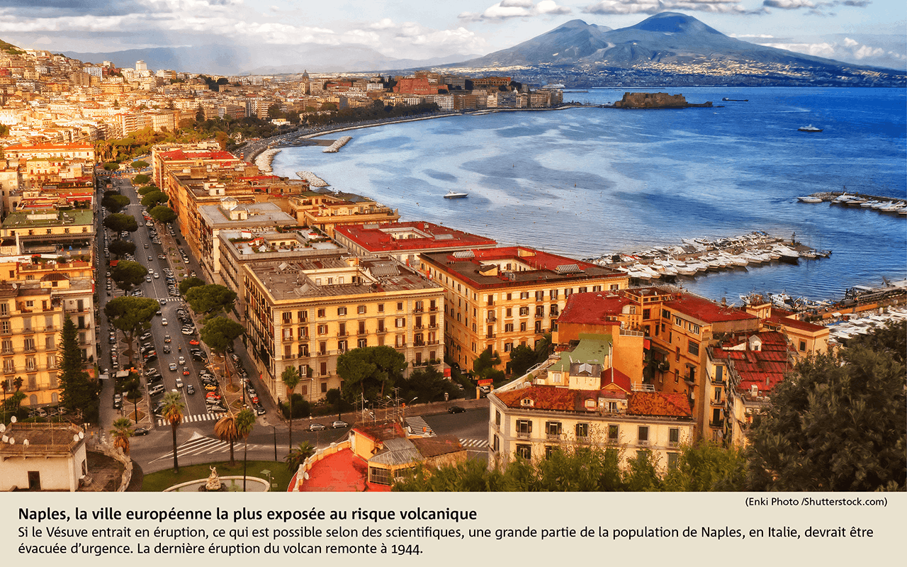 Naples, la ville européenne la plus exposée au risque volcanique