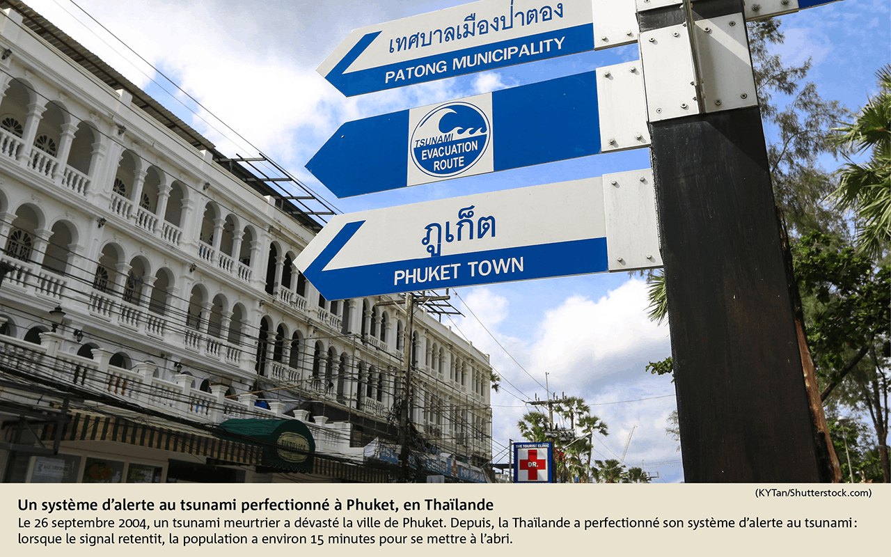 Un système d’alerte au tsunami perfectionné à Phuket, en Thaïlande